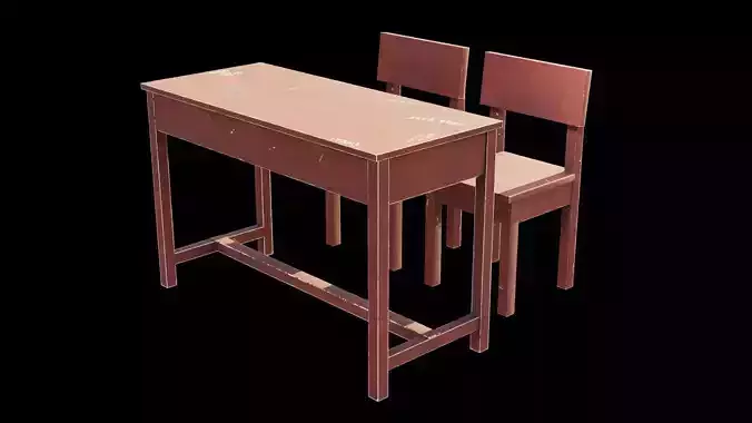 Indonesia Wooden Chair and Table