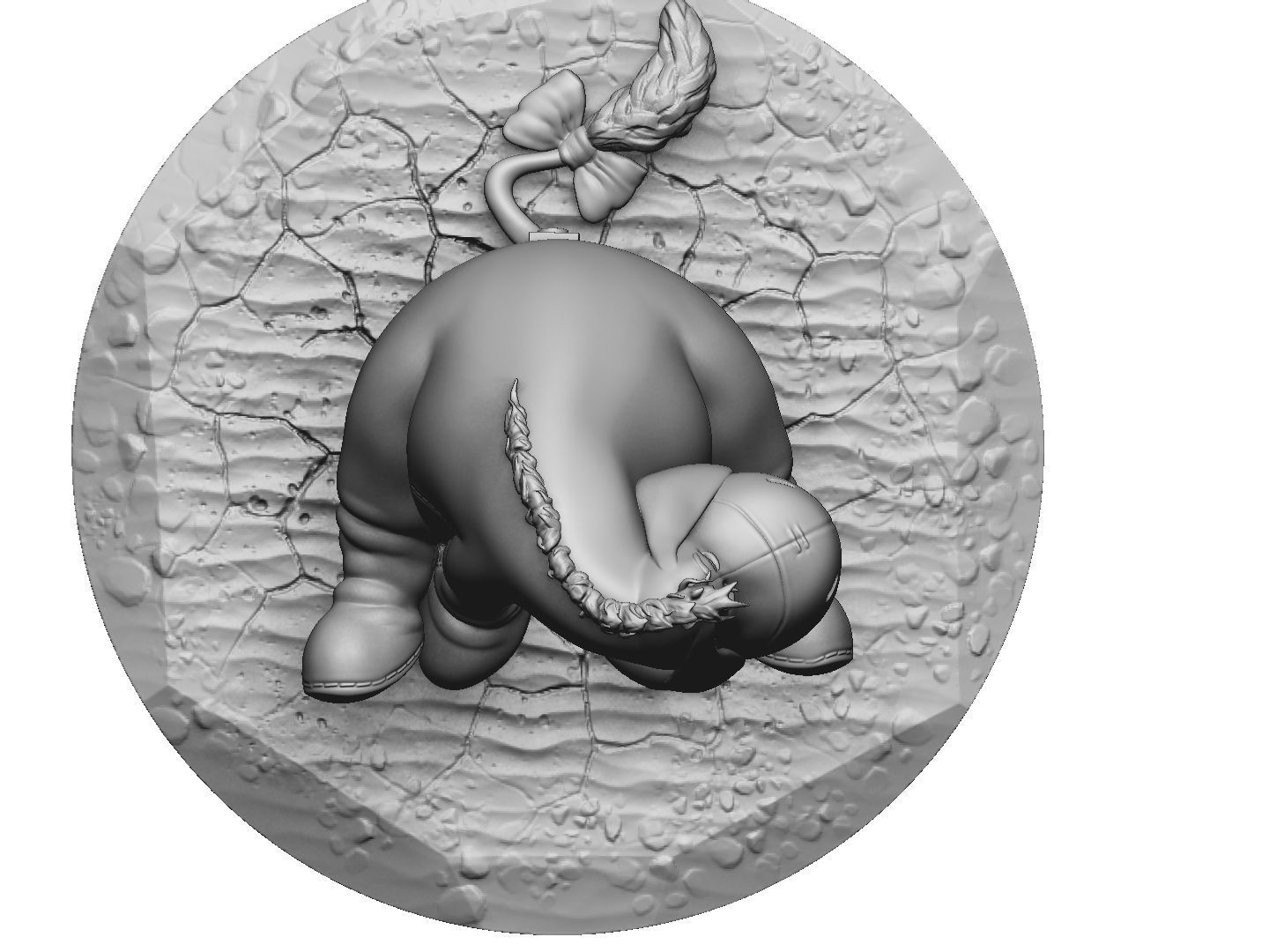 EEYORE for 3D PRINT STL OBJ ZTL 3D print model_17