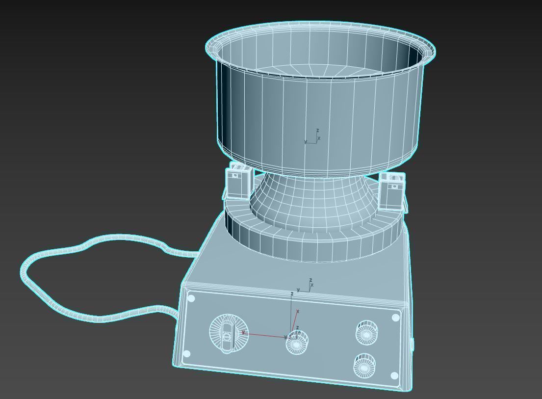 Lab Equipment - Vibratory Shaker 3D model_11