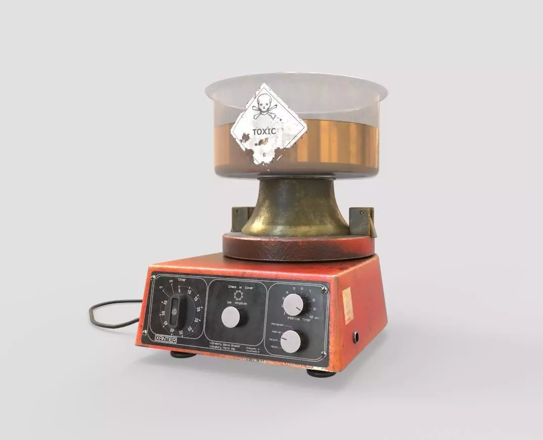 Lab Equipment - Vibratory Shaker 3D model_0
