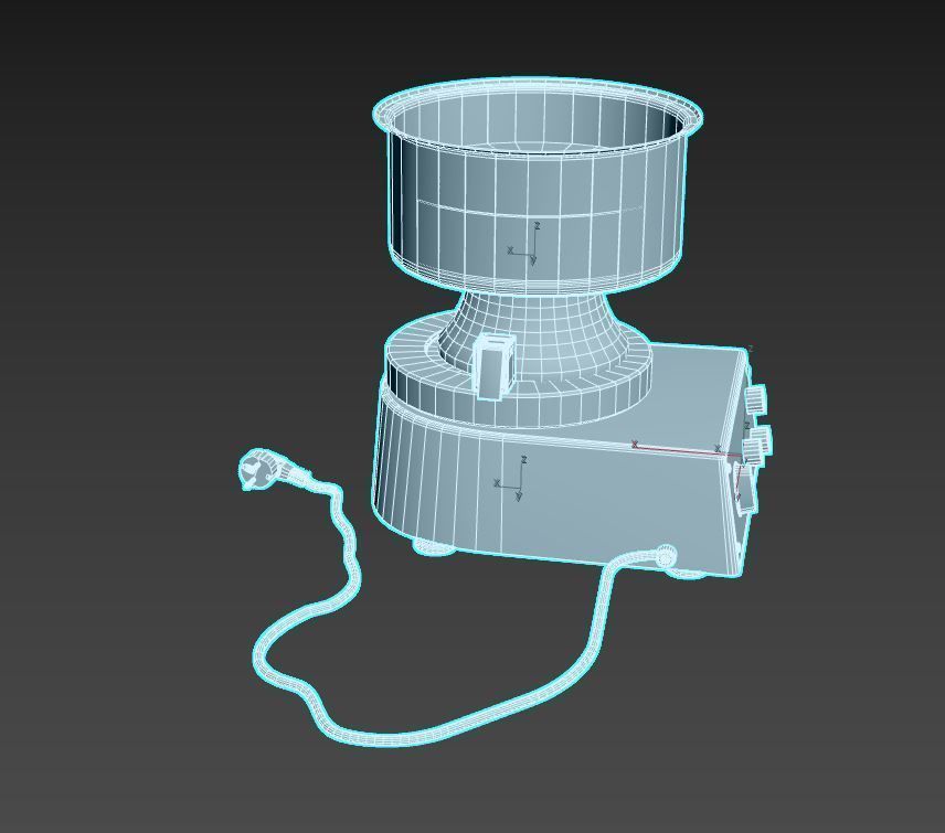 Lab Equipment - Vibratory Shaker 3D model_13