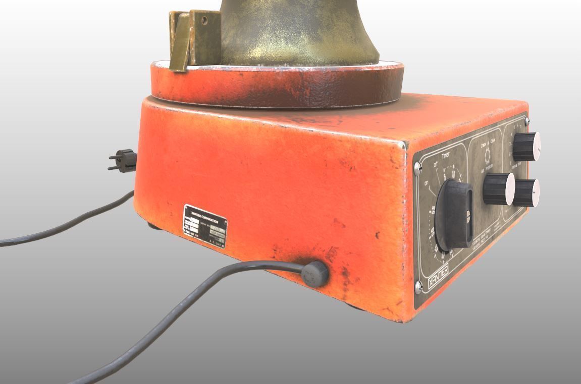 Lab Equipment - Vibratory Shaker 3D model_8