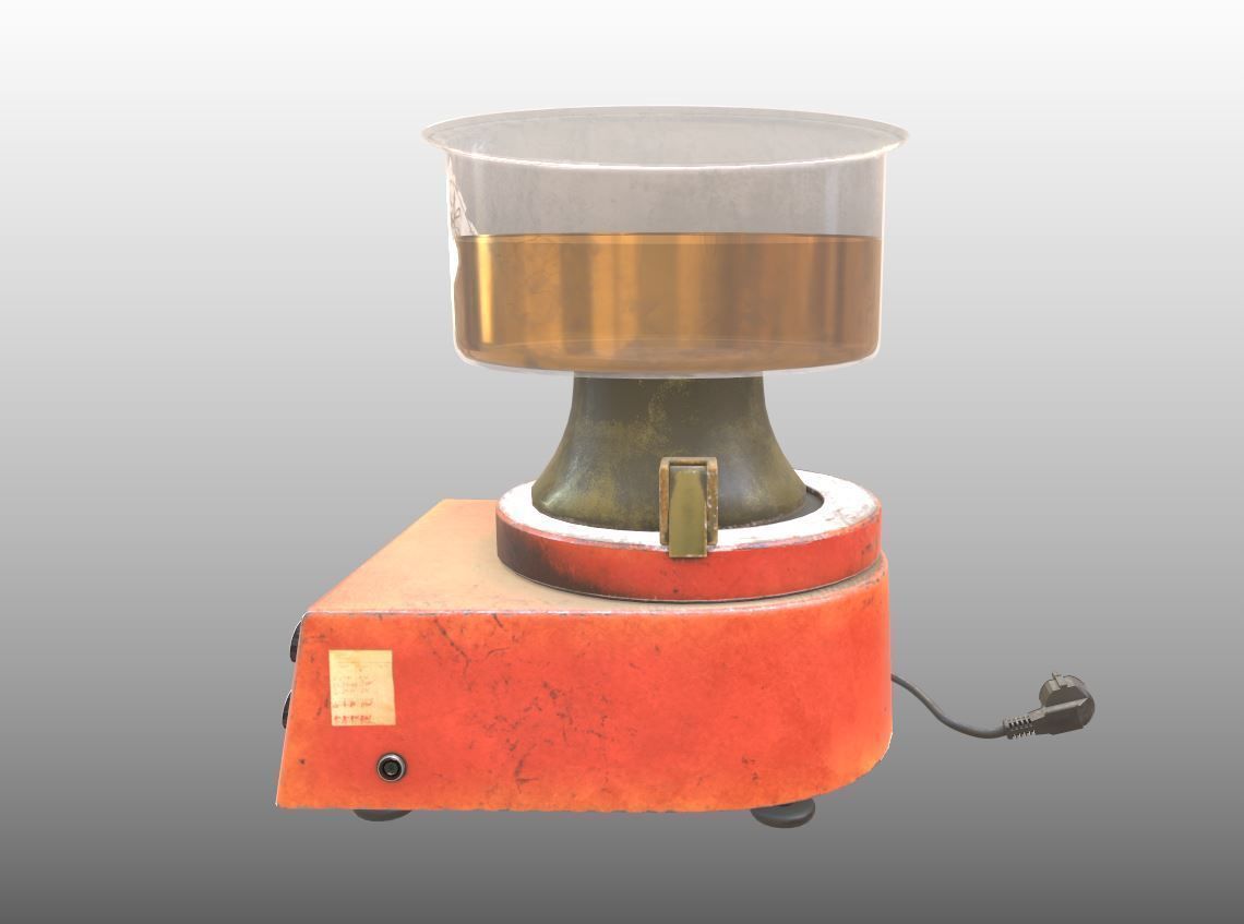 Lab Equipment - Vibratory Shaker 3D model_2