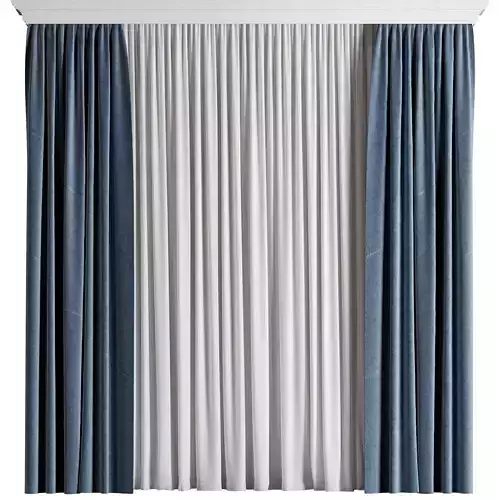 Curtain 3D model