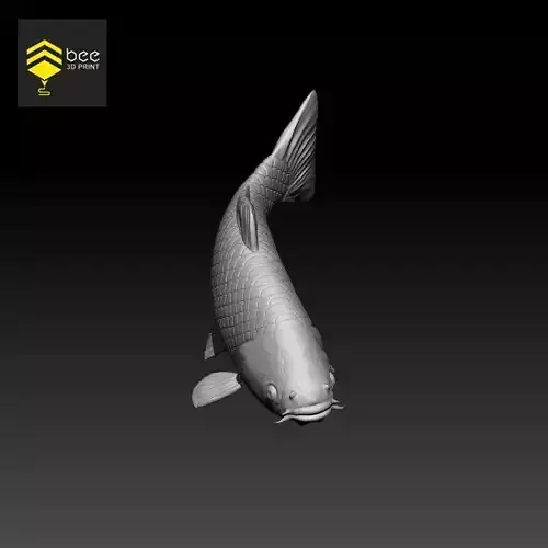 Koi Fish - STL file - Ready for 3d print 3D print model