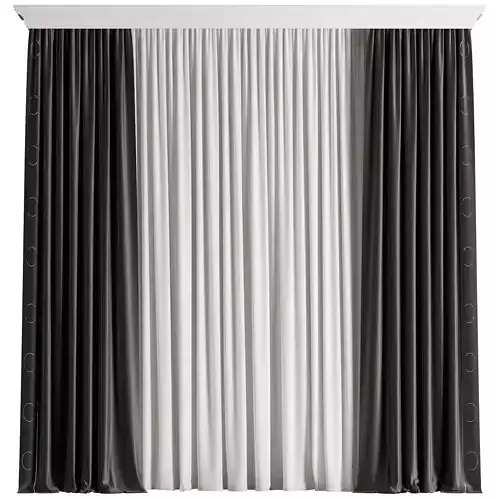 Curtain 3D model