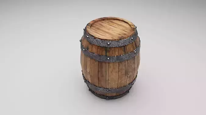 Barrel 3D model