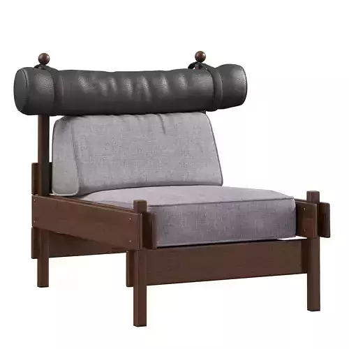 Tonico Armchair by Sergio Rodrigues Brazilian Mid Century Modern