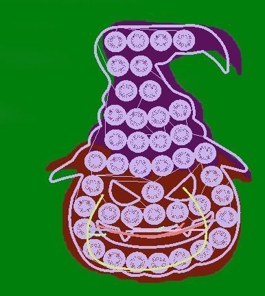 Halloween Pop It Fidget Toys Set 3D model_38