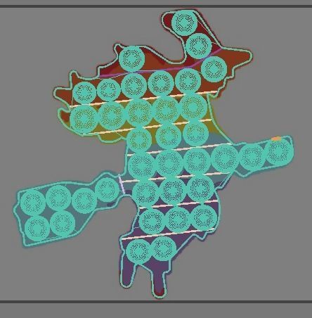 Halloween Pop It Fidget Toys Set 3D model_53