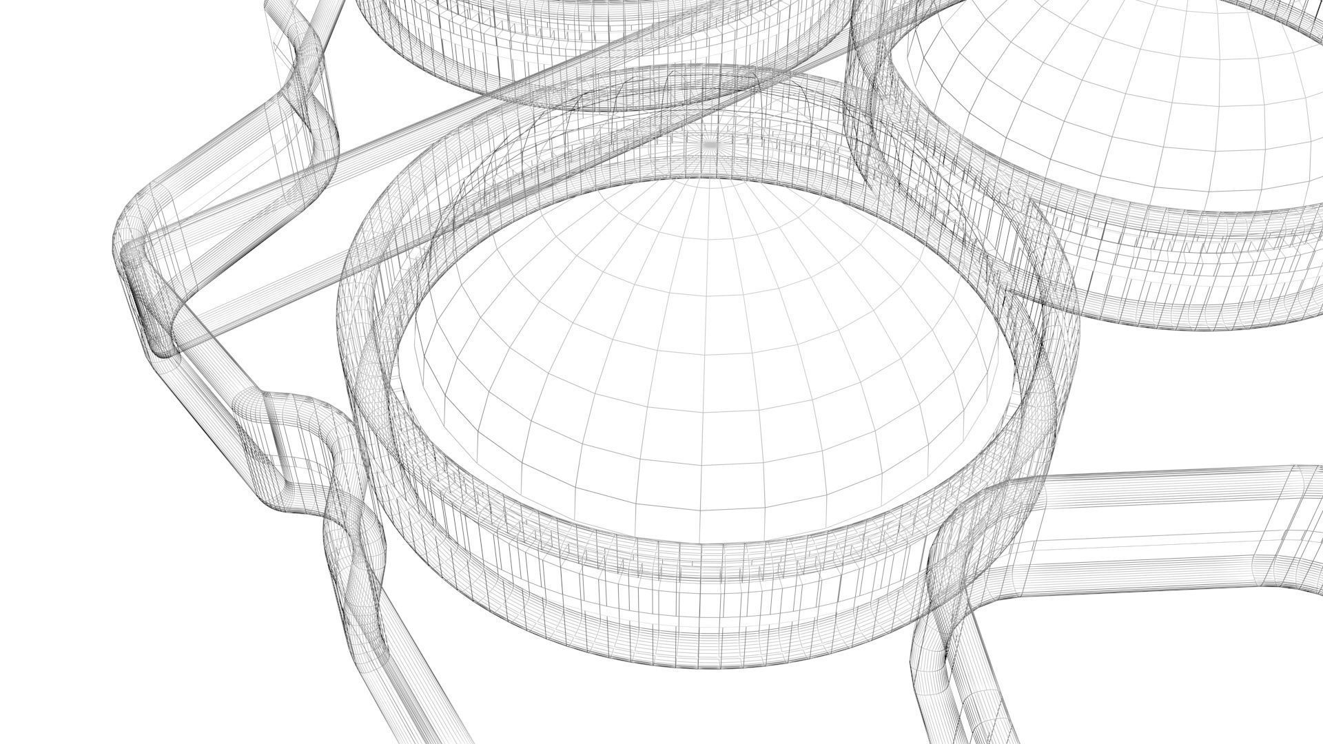 Halloween Pop It Fidget Toys Set 3D model_32