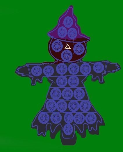 Halloween Pop It Fidget Toys Set 3D model_41