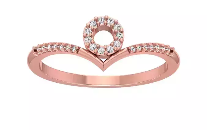 Solitaire Wedding Engagement Women Light Weight Rings