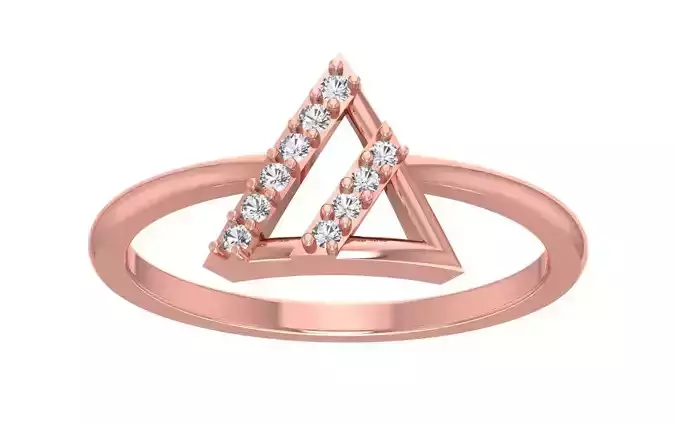 Solitaire Wedding Engagement Women Light Weight Rings