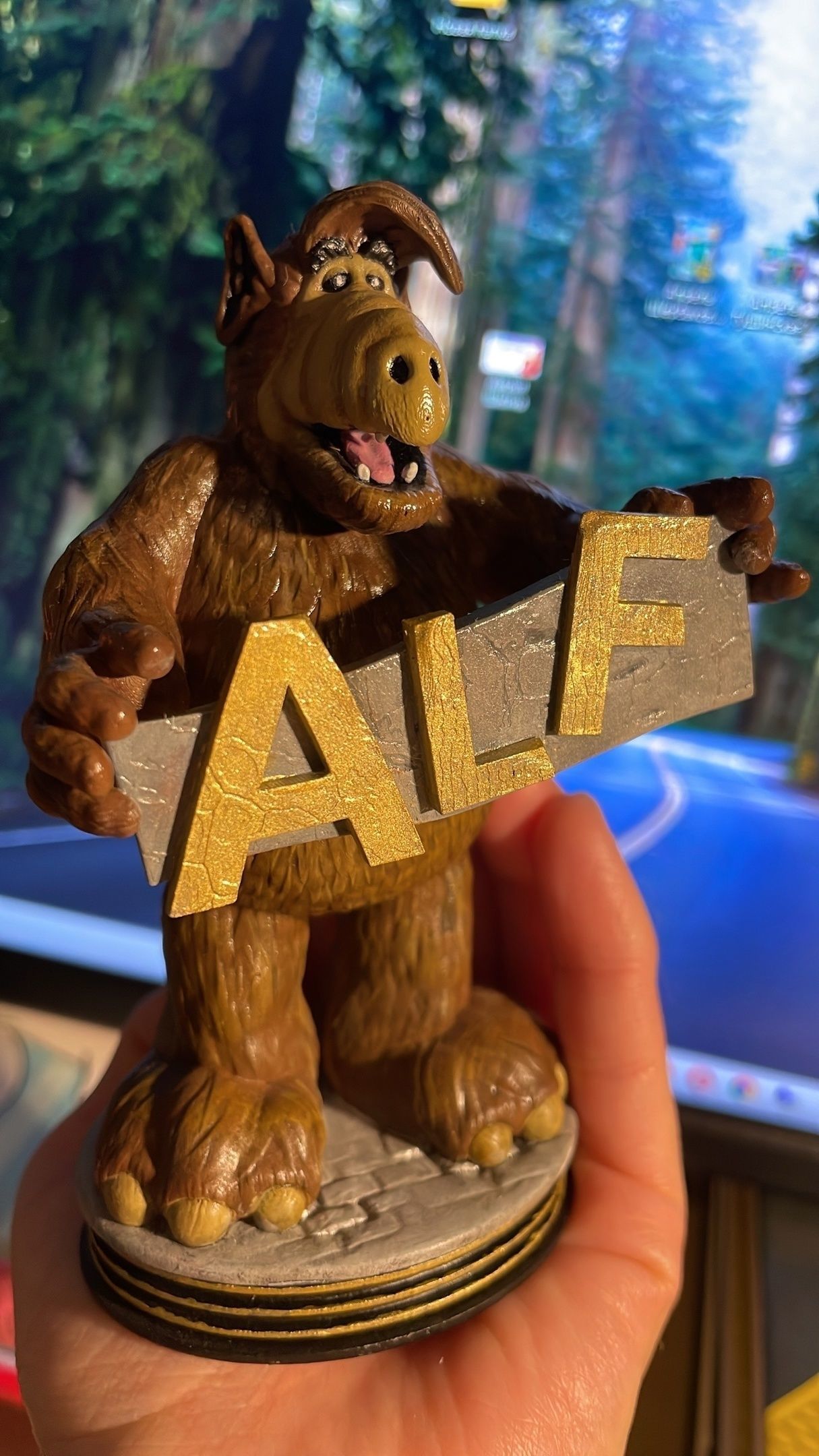 ALF TV series STL 3D printable 2 options 3D print model_3