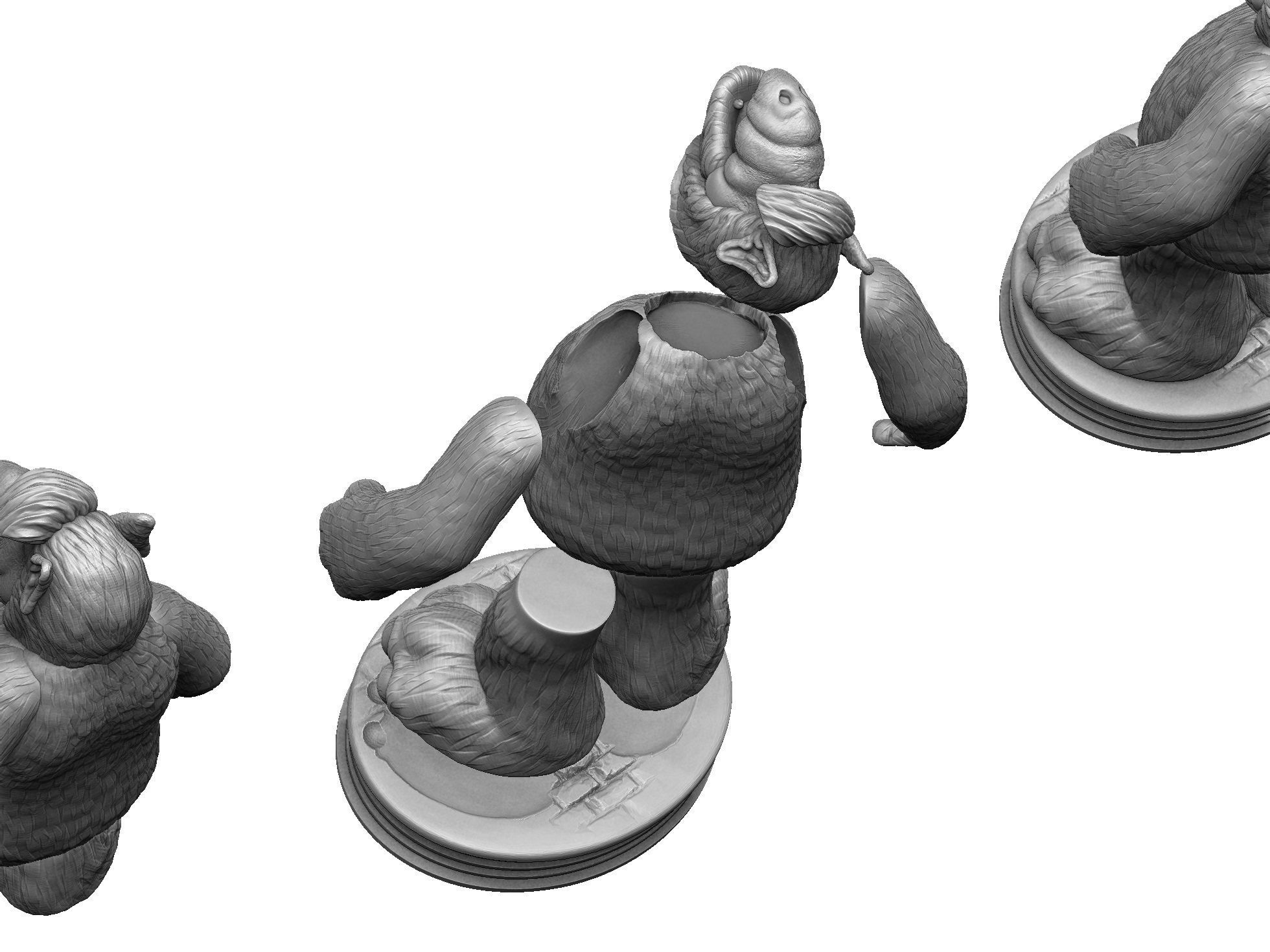 ALF TV series STL 3D printable 2 options 3D print model_42