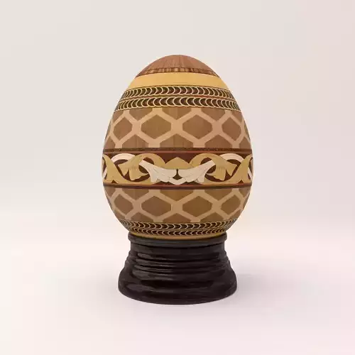 Greek wood egg 01 