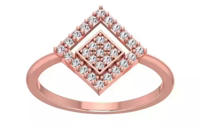 Solitaire Wedding Engagement Women Light Weight Rings