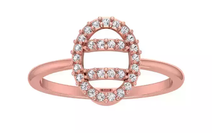 Solitaire Wedding Engagement Women Light Weight Rings