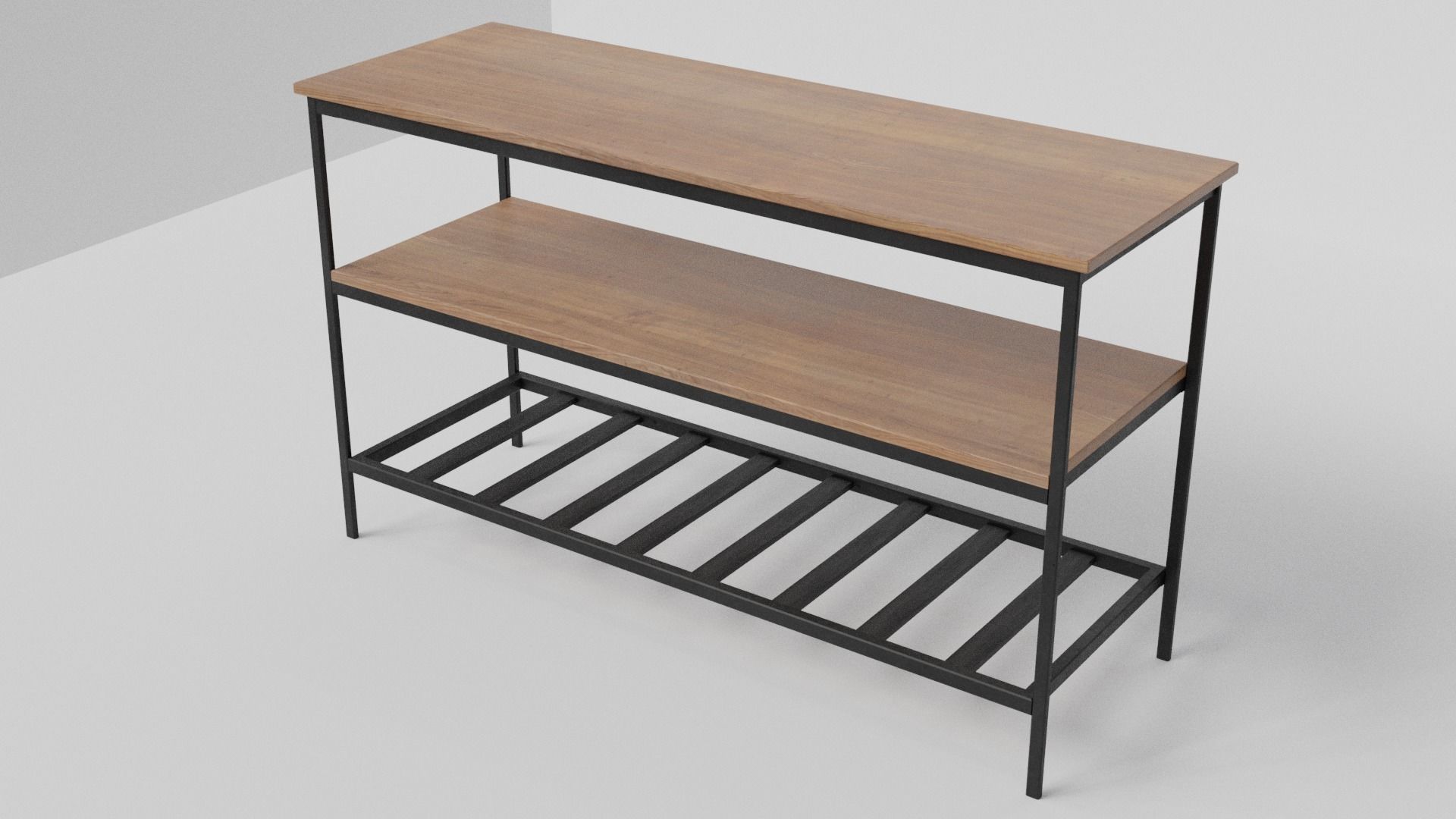 Kitchen Island Counter Table 3D model_3