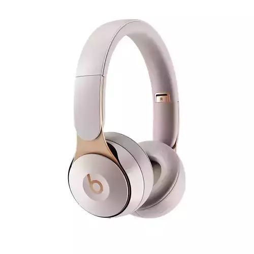 Beats Solo Pro Grey Headphones by Beats 3D model
