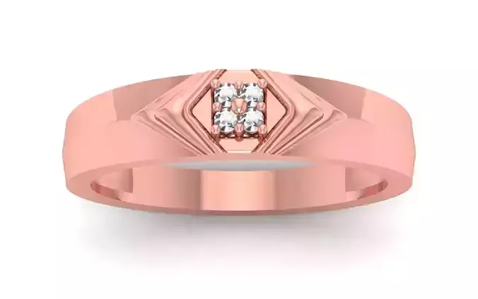 Solitaire Wedding Engagement Band Ring 