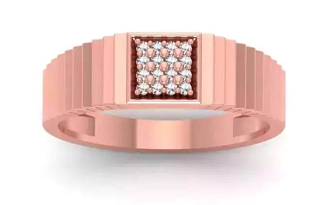 Solitaire Wedding Engagement Band Ring 