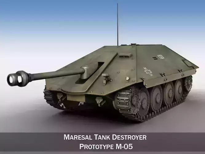Maresal M05 - Romanian tank destroyer