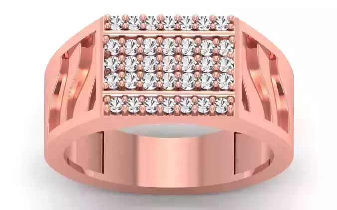 Solitaire Wedding Engagement Band Ring 