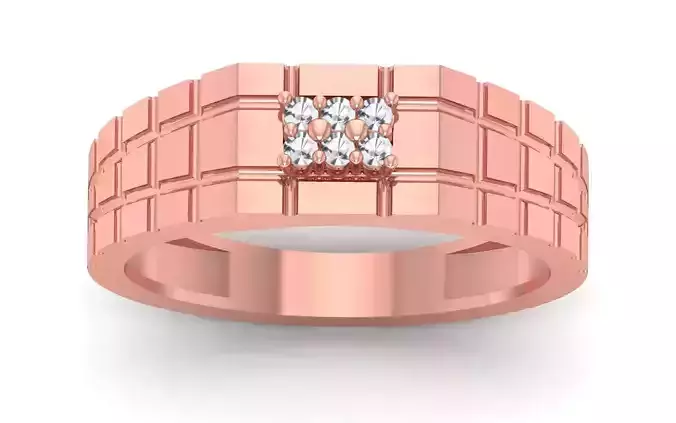 Solitaire Wedding Engagement Band Ring 