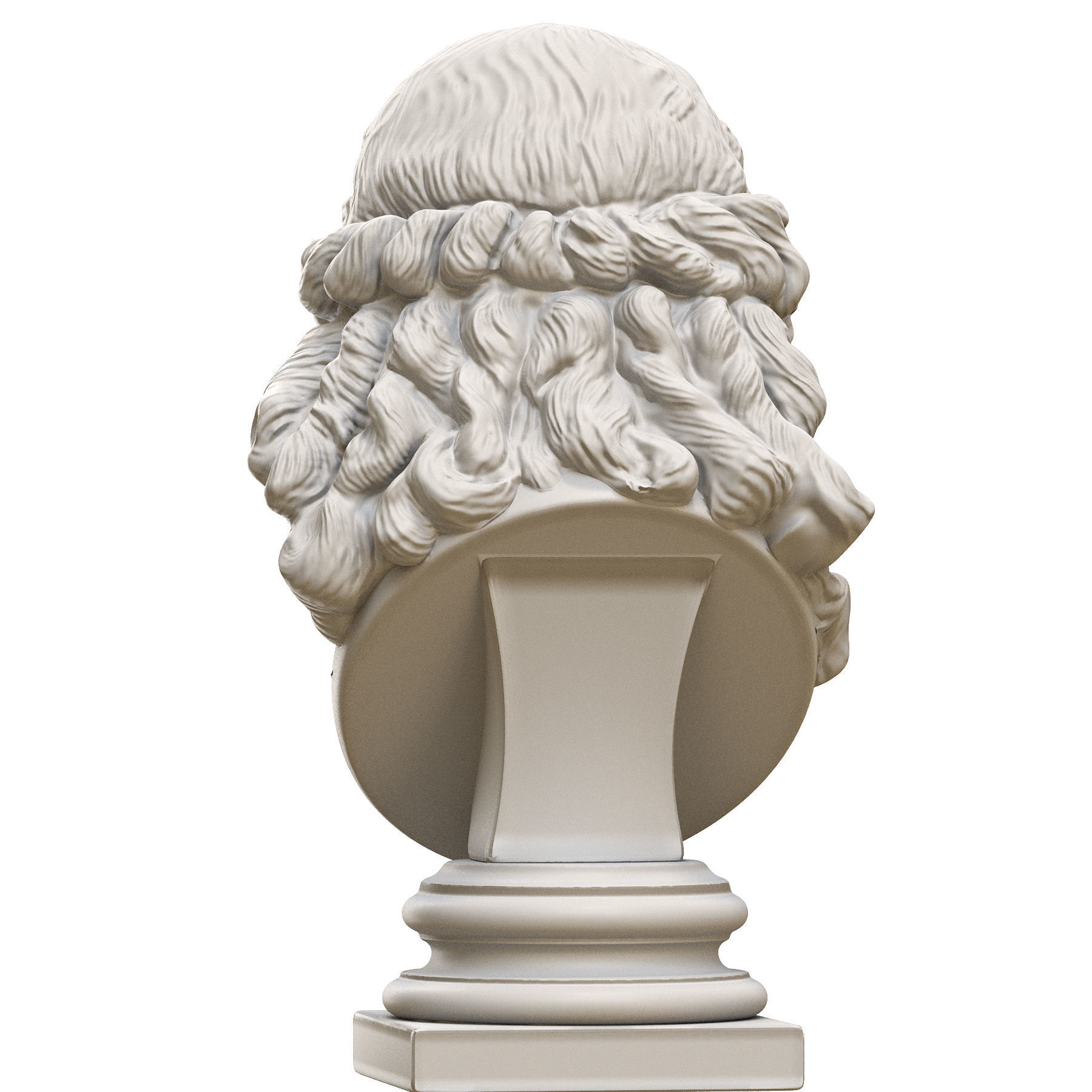 Ariadna Bust 3D print model_4