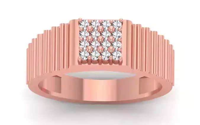 Solitaire Wedding Engagement Band Ring 