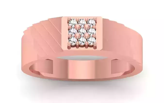 Solitaire Wedding Engagement Band Ring 