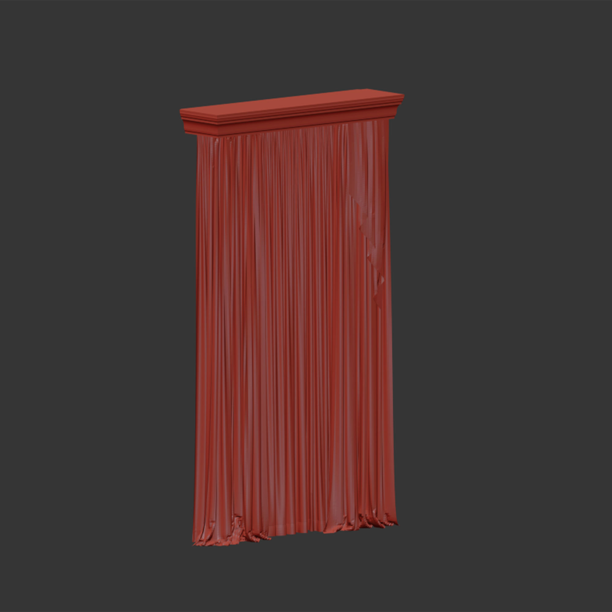 Curtain 004 3D model_7