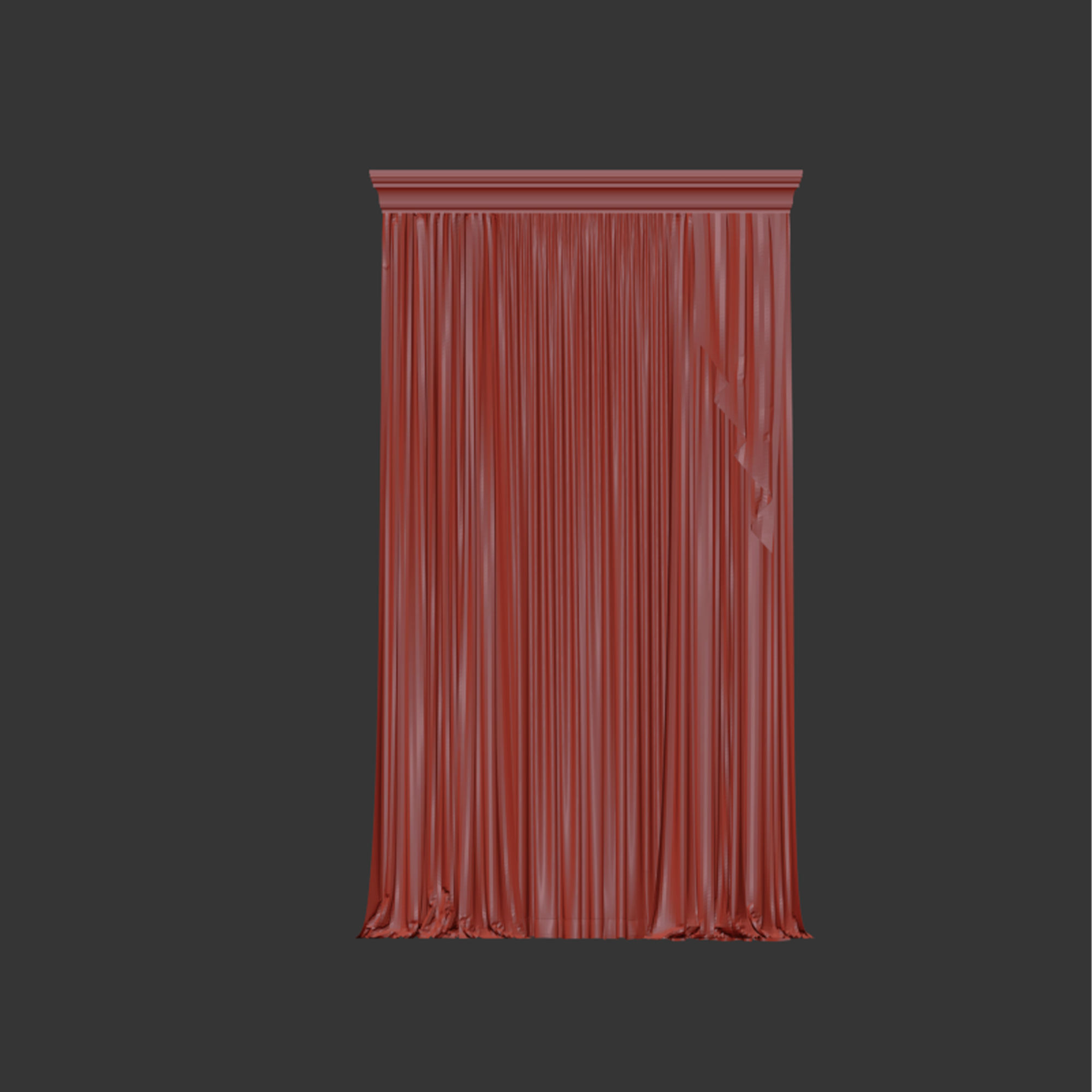 Curtain 004 3D model_6