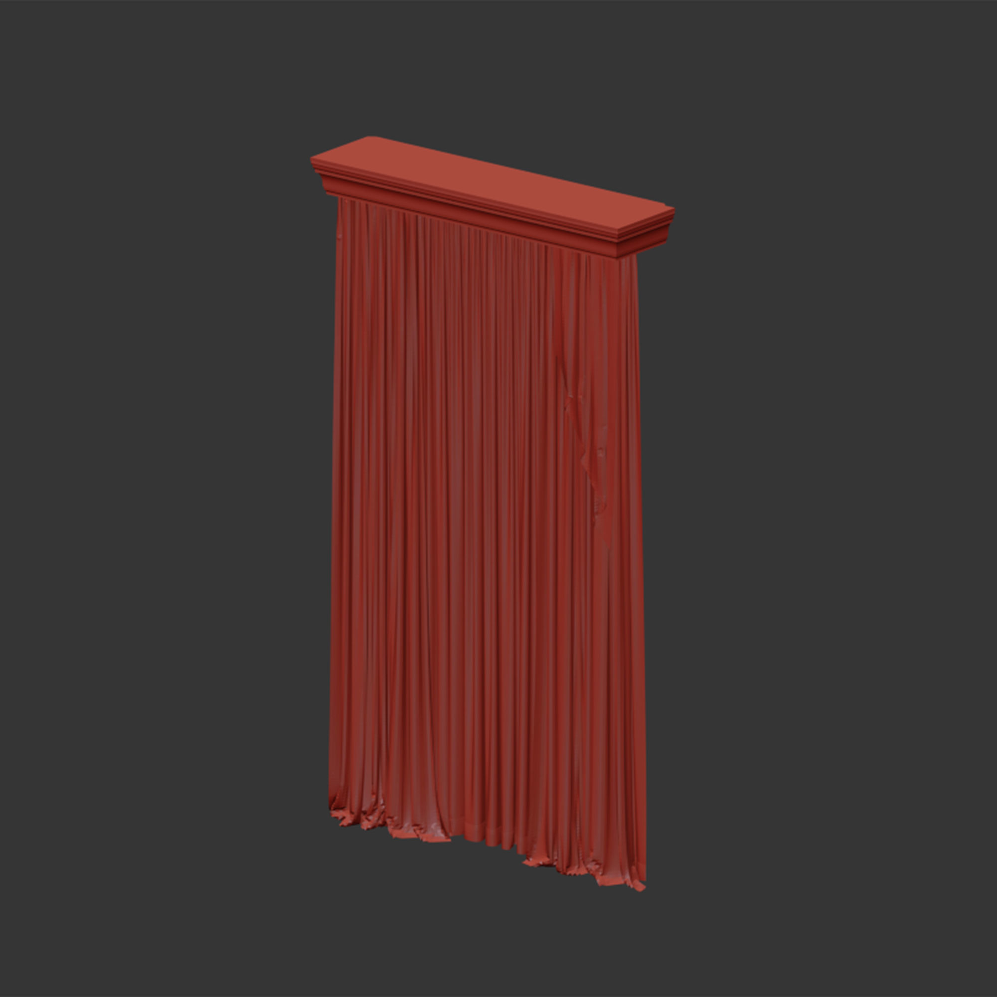 Curtain 004 3D model_8