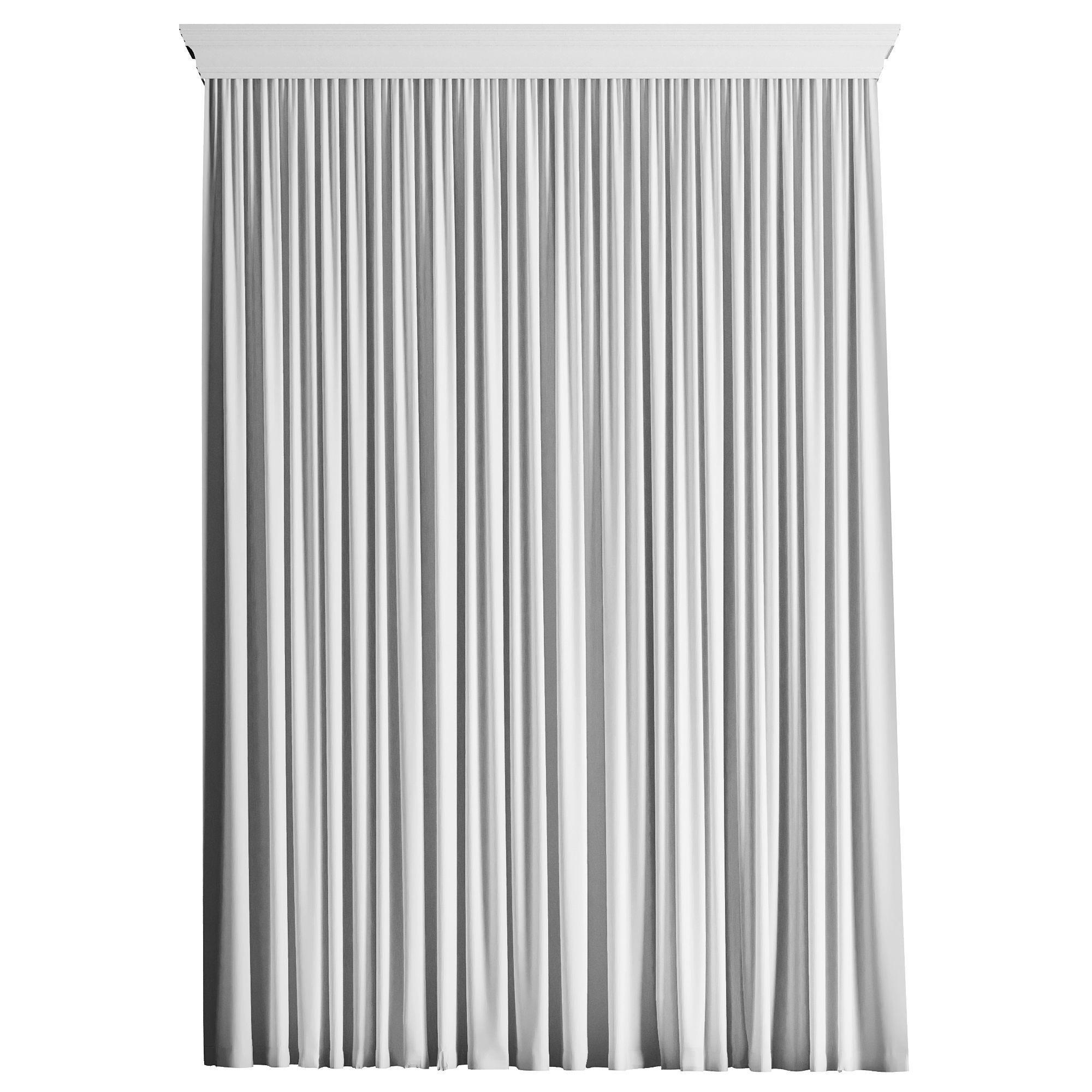 Curtain 005 3D model_4