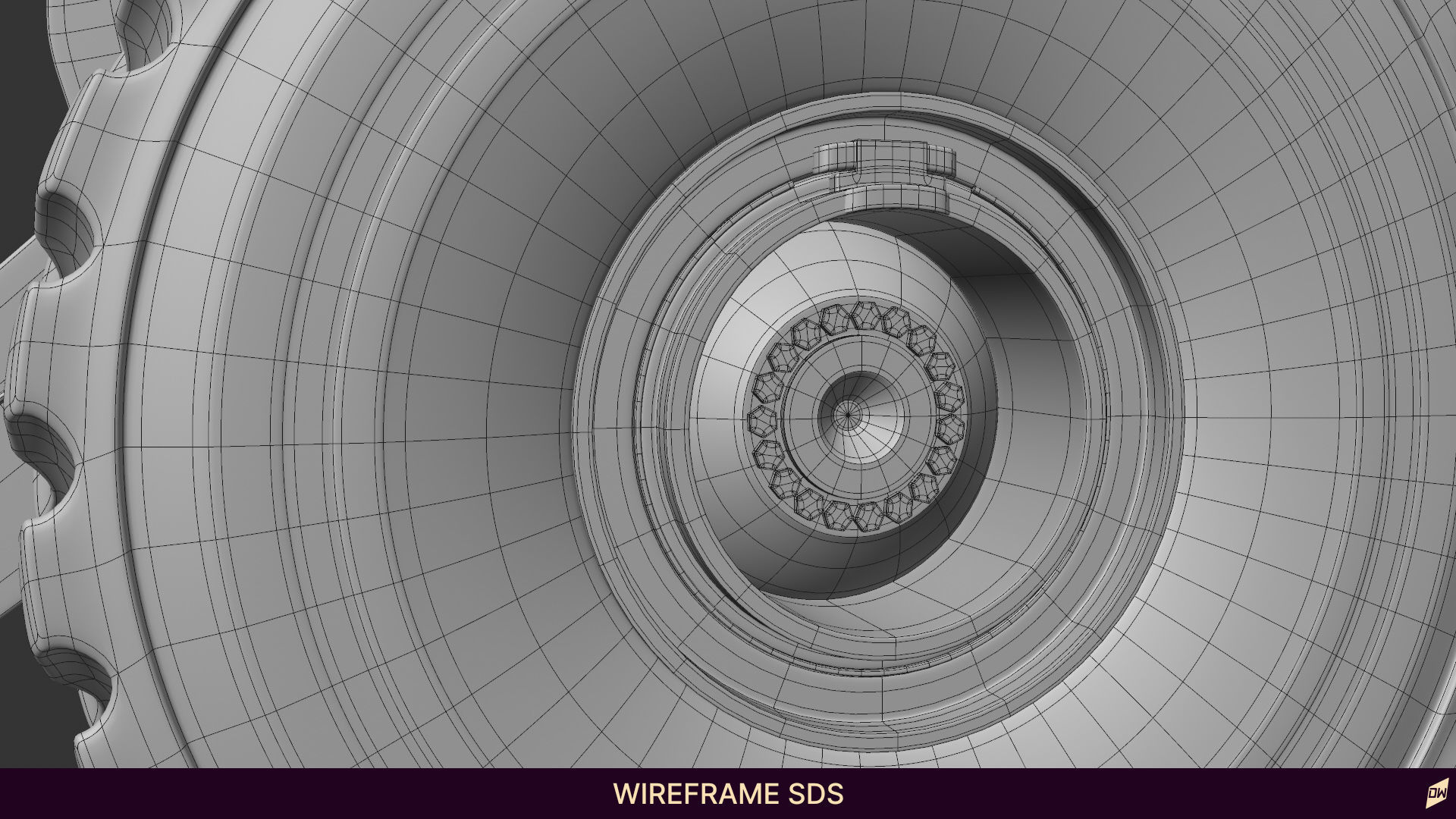 Wheel loader rig  3D model_28