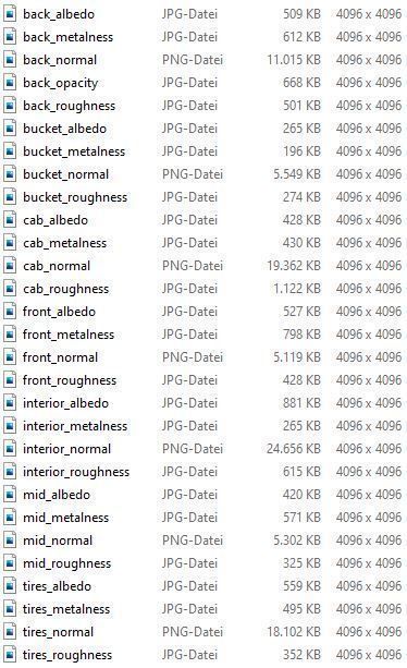 Wheel loader rig  3D model_48