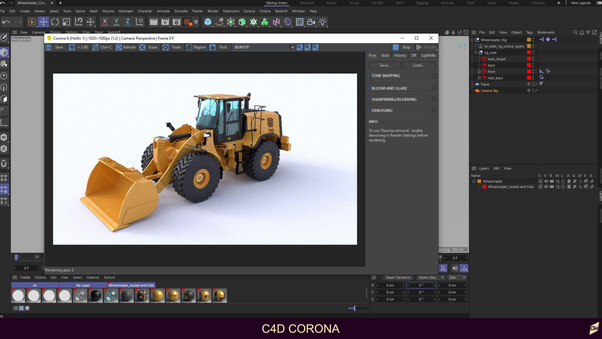 Wheel loader rig  3D model_44