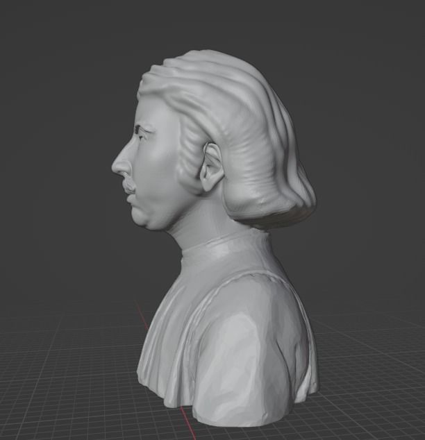 Giovanni Boccaccio 3D print model_19