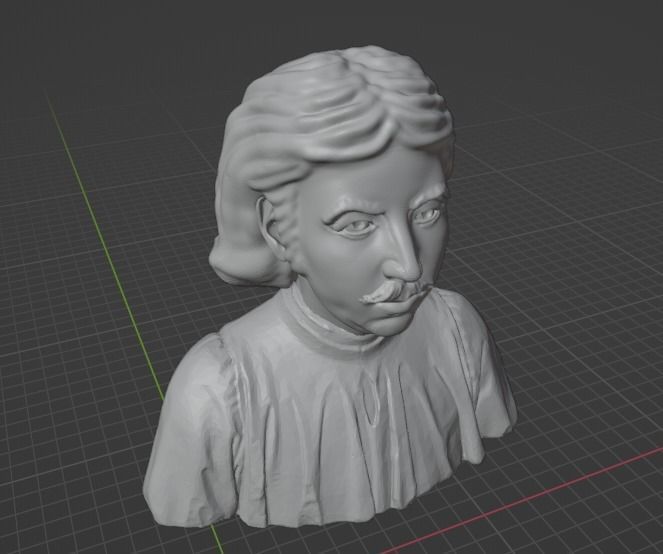 Giovanni Boccaccio 3D print model_7