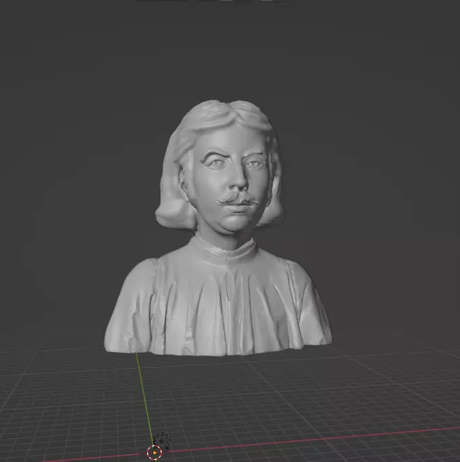 Giovanni Boccaccio 3D print model_0
