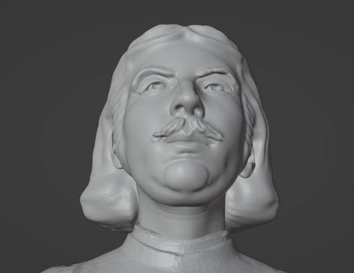 Giovanni Boccaccio 3D print model_6