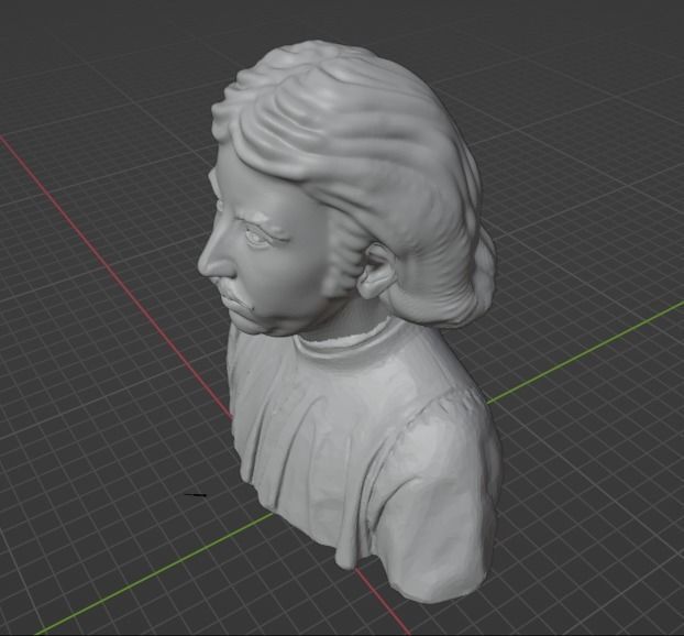 Giovanni Boccaccio 3D print model_8