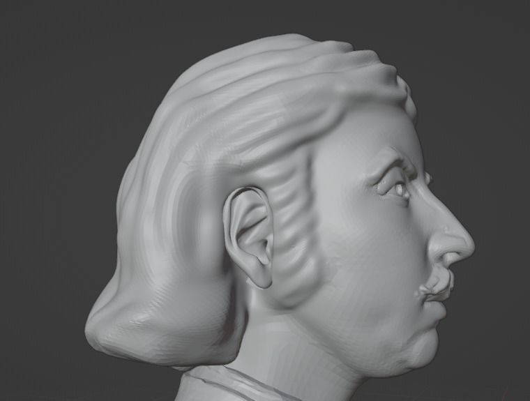 Giovanni Boccaccio 3D print model_4
