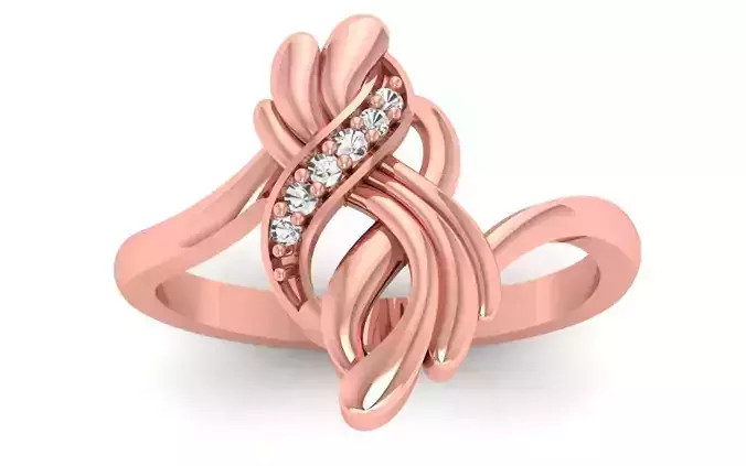 Solitaire Wedding Engagement Ring 