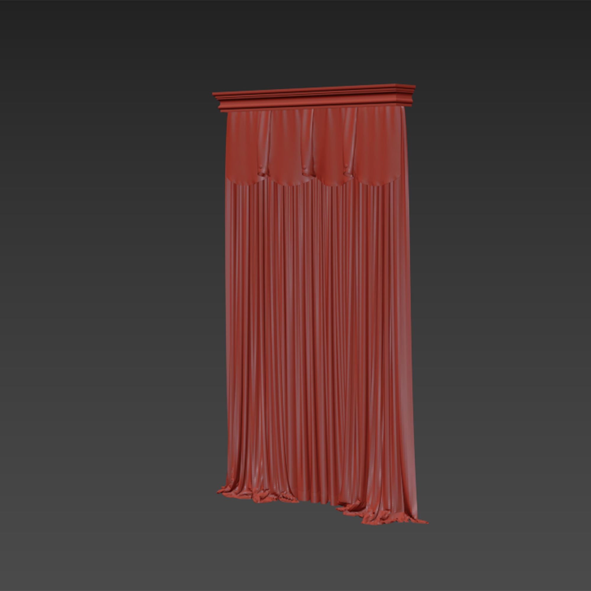 Curtain 008 3D model_7