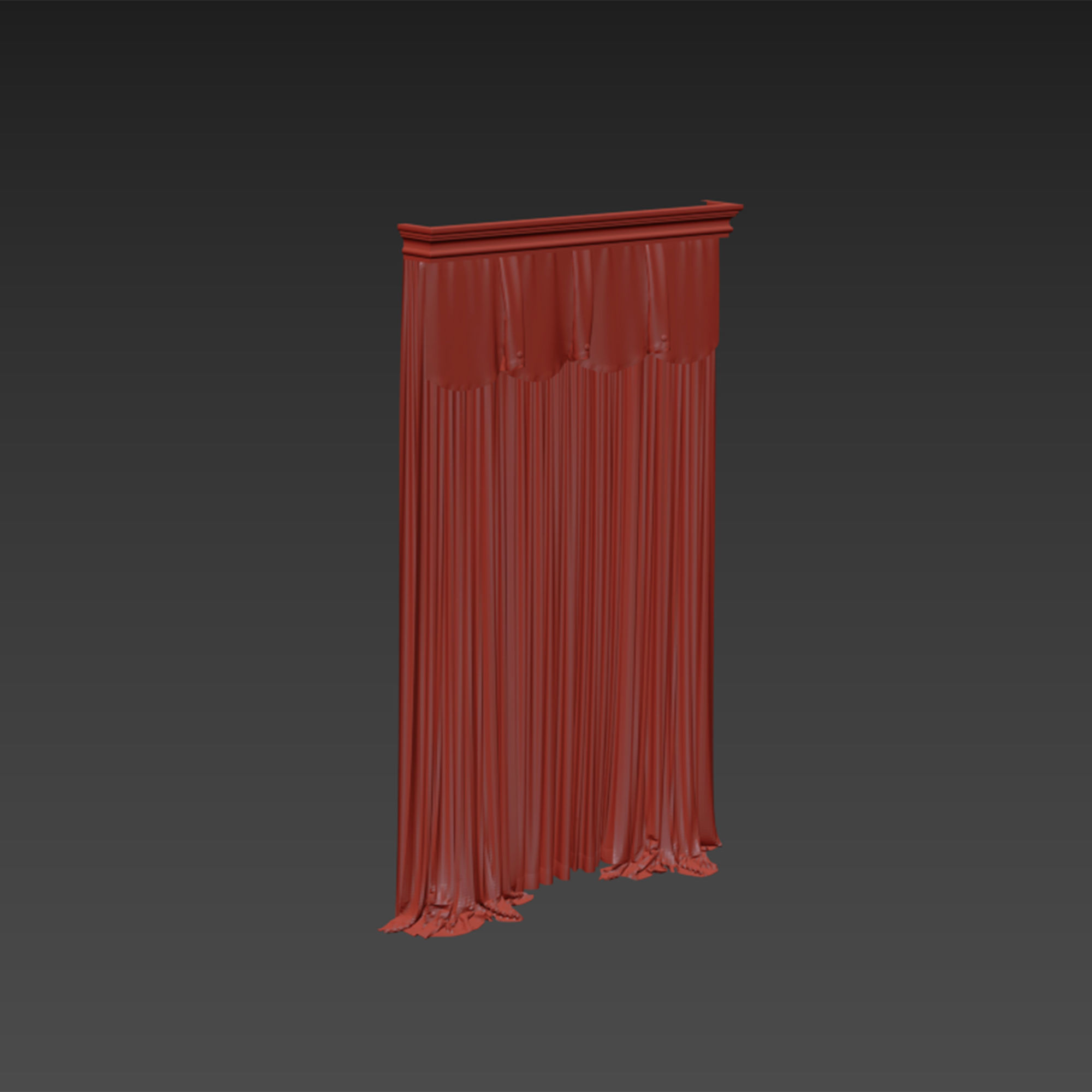 Curtain 008 3D model_6