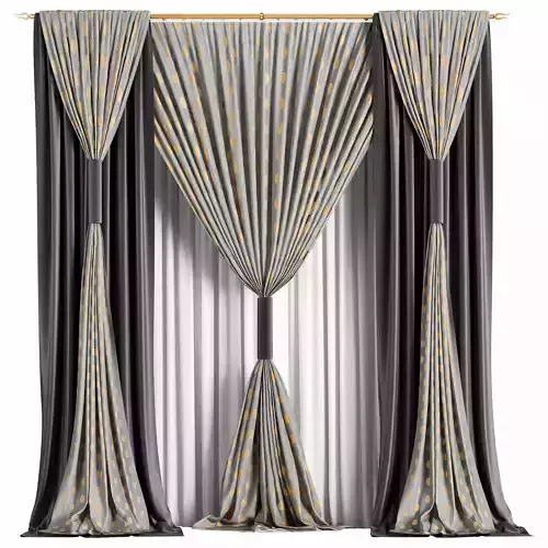 Curtain 045 3D model